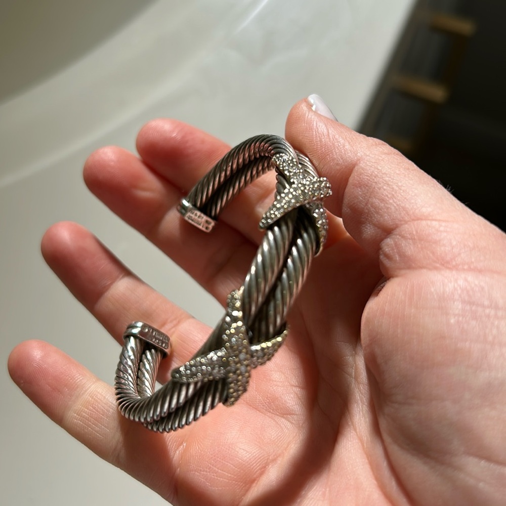 David Yurman Diamond Bangle